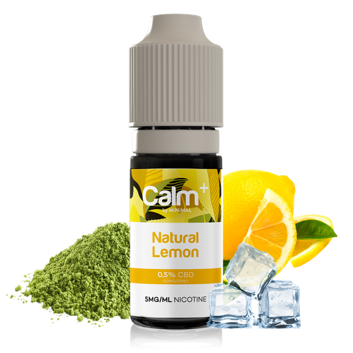 [C+NATLEM05] Calm+ | Natural Lemon (5 mg/ml)